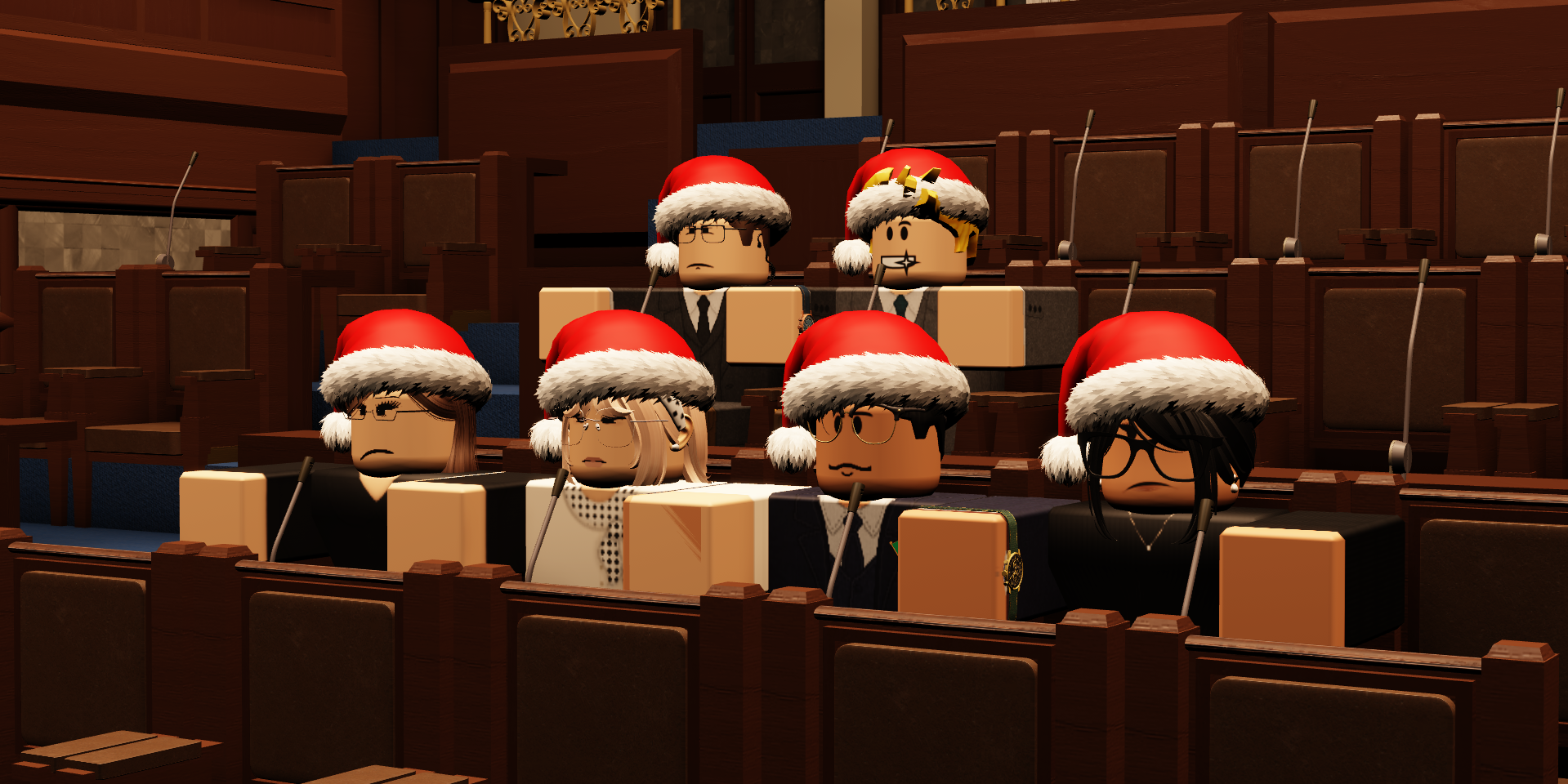 Government Front Bench During Last Dáil Session