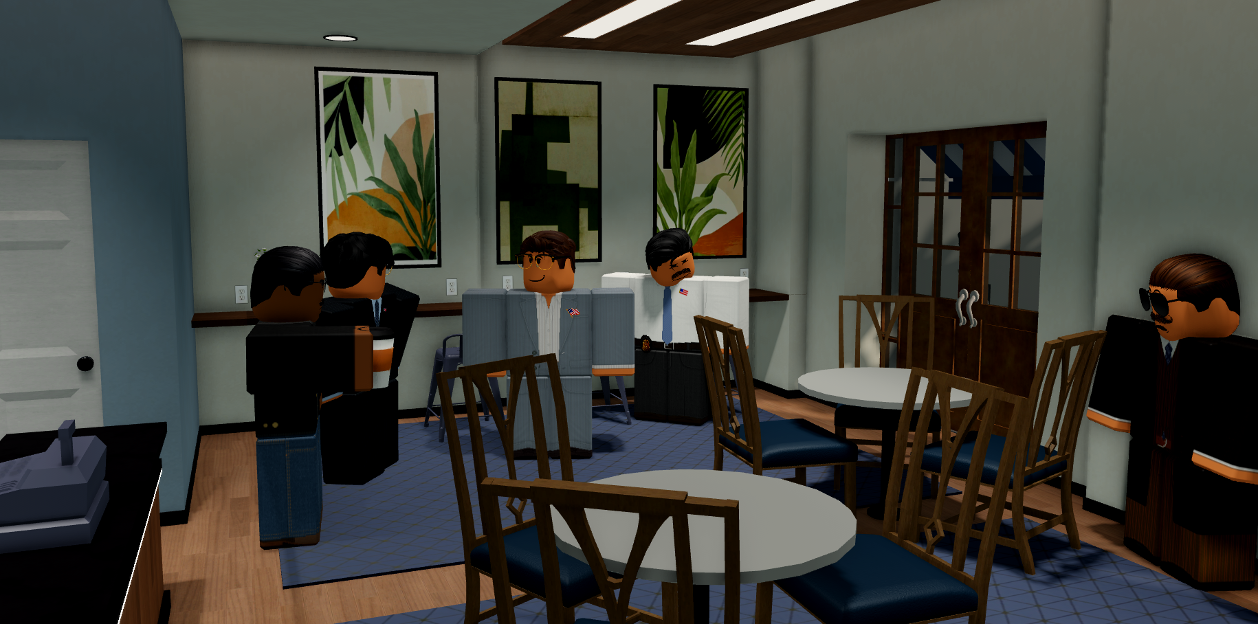 Maxabillian and domesti_c at a campaign event
