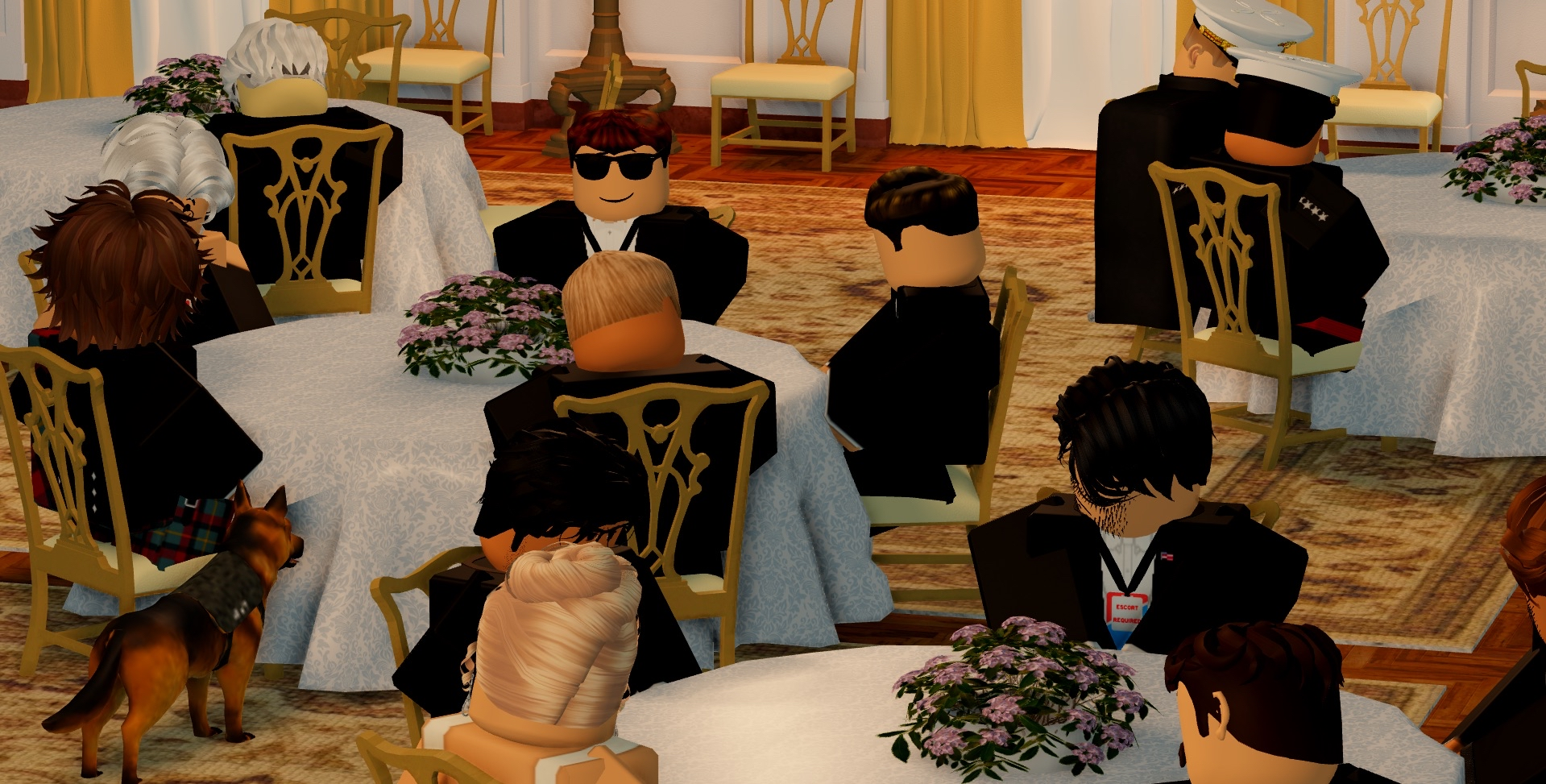 President O'Sullivan at White House State Dinner events