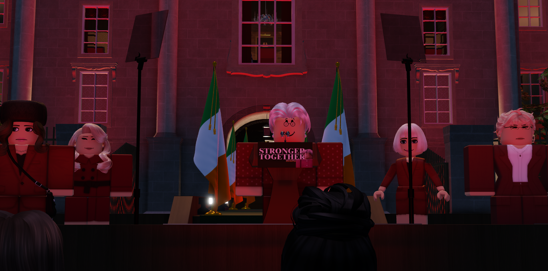 Viktoriya O'Cullane delivers concession speech